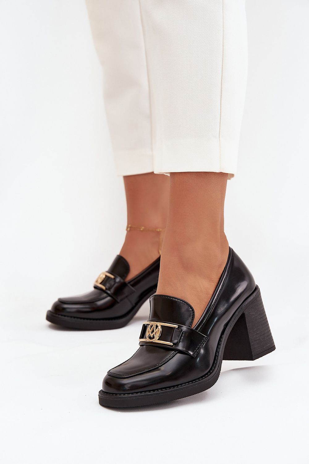  Pantofi cu toc model 217842 Step in style 