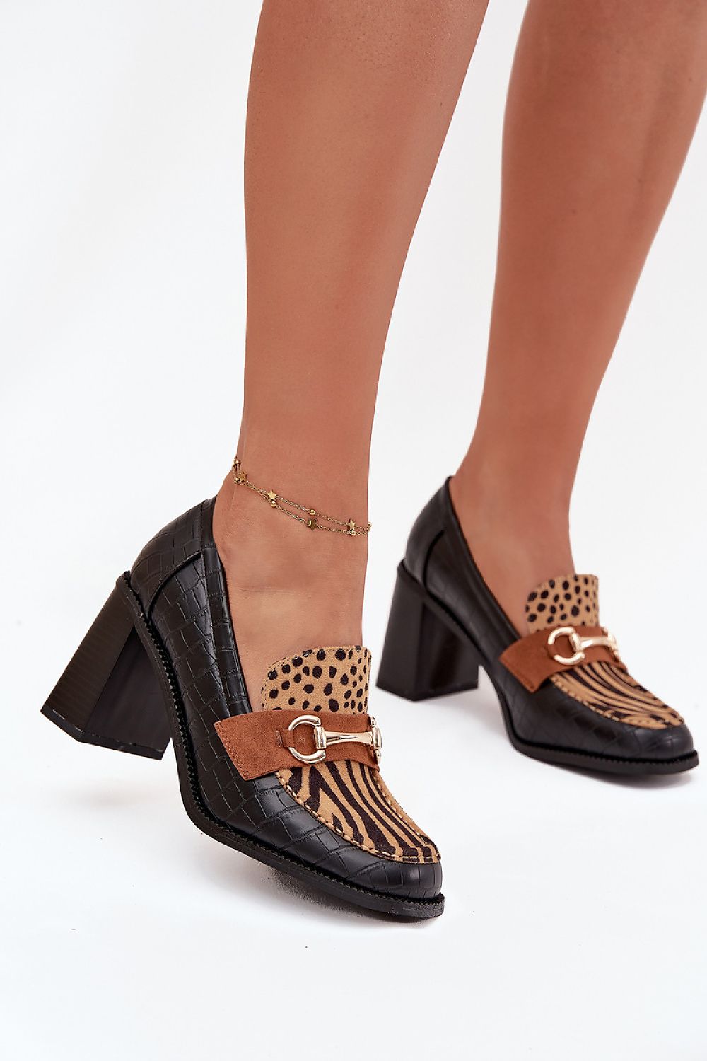  Pantofi cu toc model 217843 Step in style 
