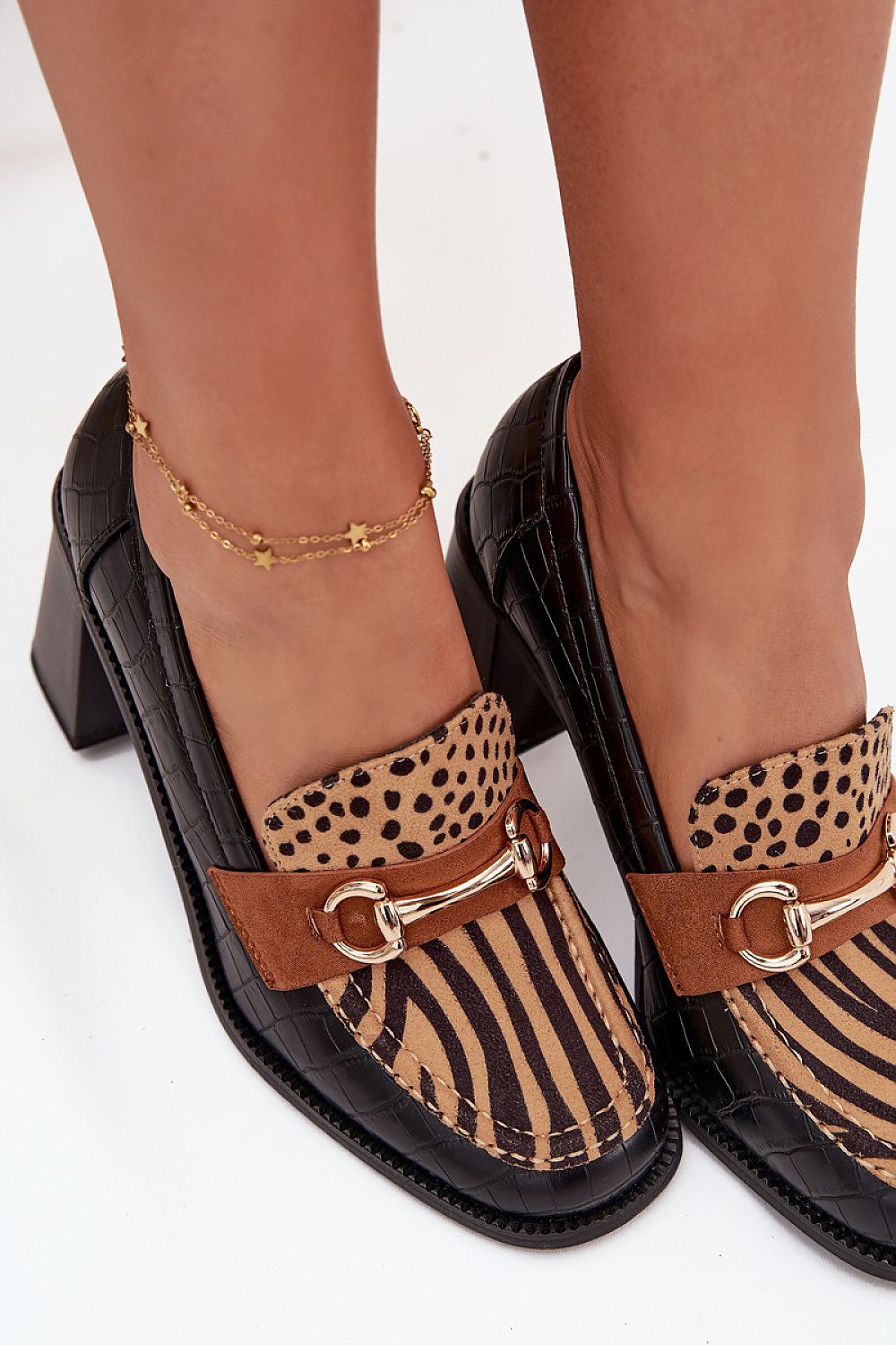  Pantofi cu toc model 217843 Step in style 