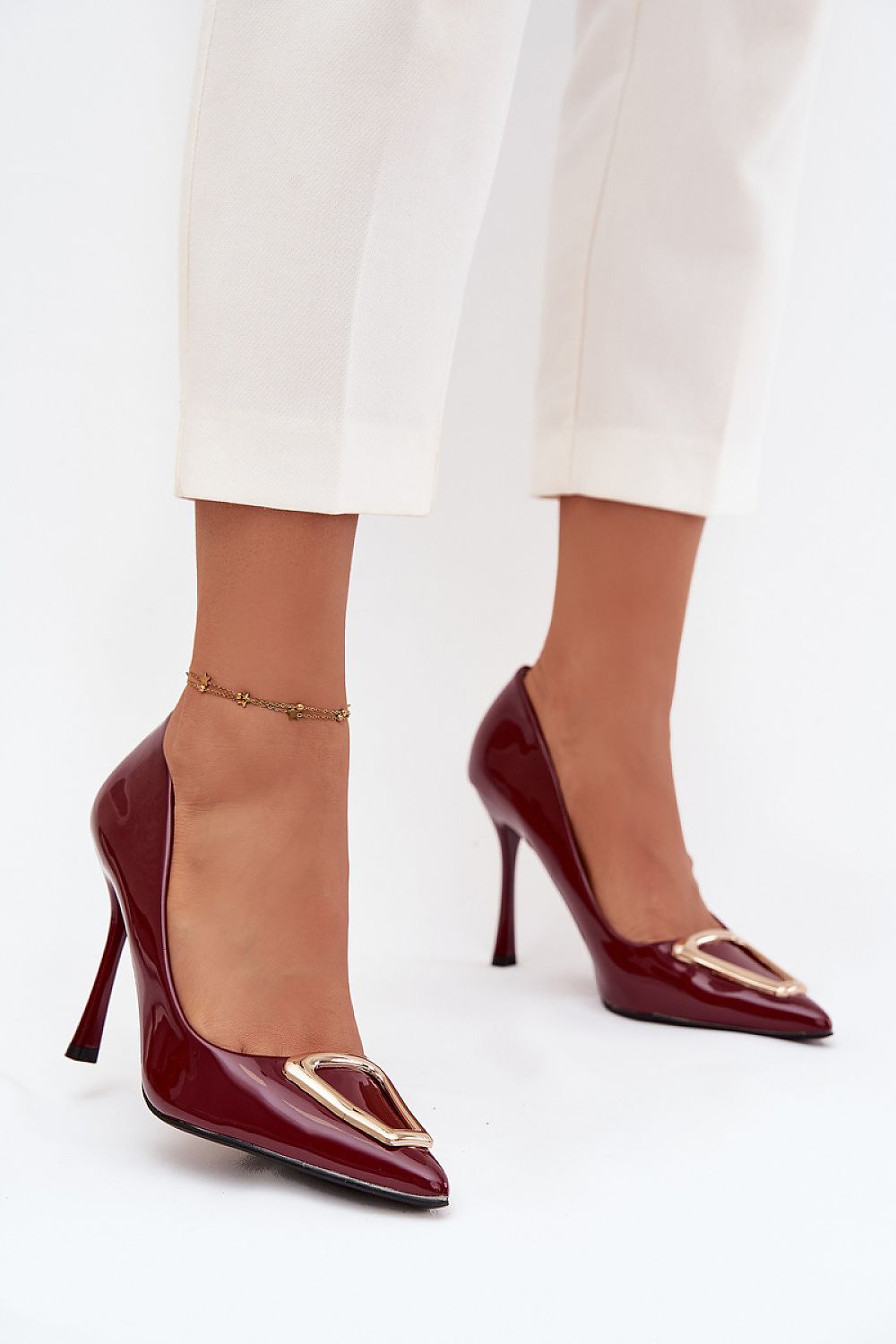  Pantofi cu toc subţire (stiletto) model 217848 Step in style 