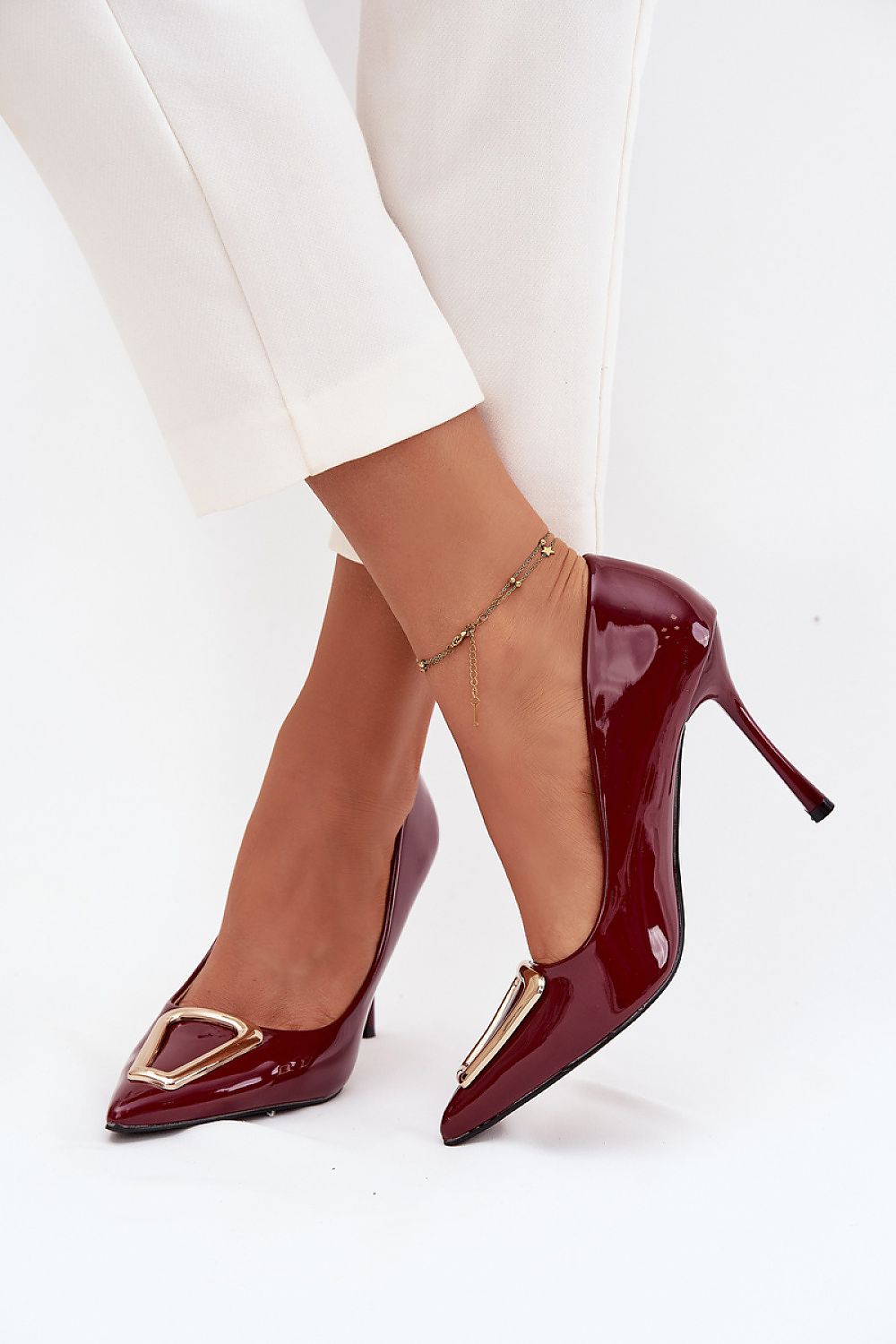  Pantofi cu toc subţire (stiletto) model 217848 Step in style 