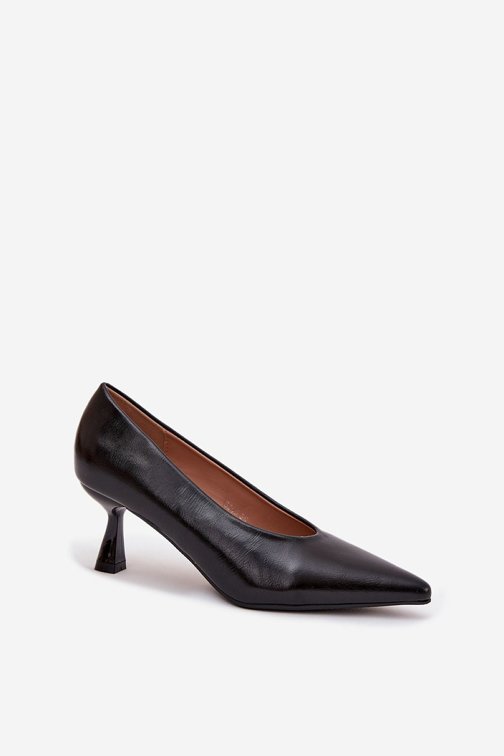  Pantofi cu toc simplu model 217851 Step in style 