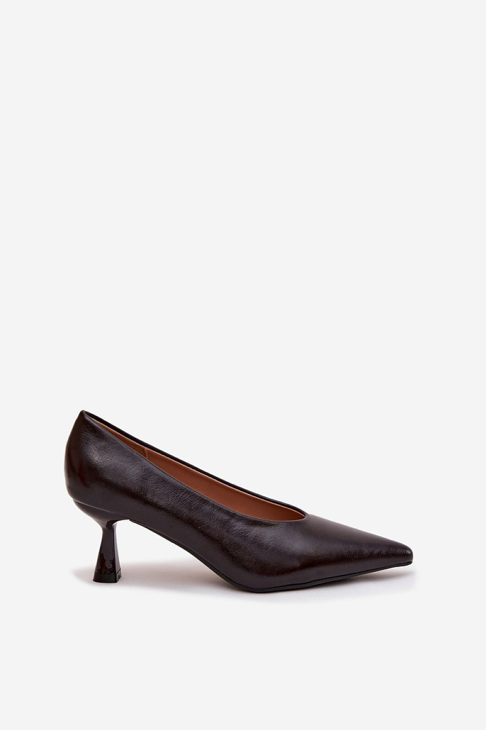  Pantofi cu toc simplu model 217852 Step in style 