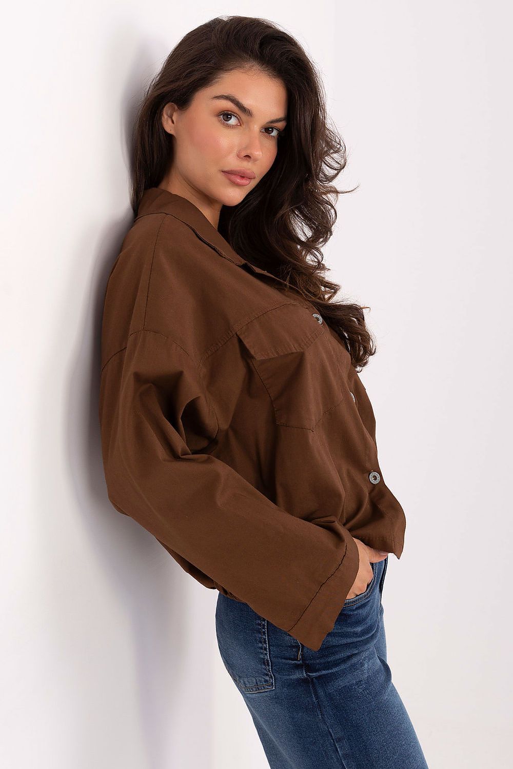  Cămaşă cu mânecă lungă model 217883 Rue Paris 