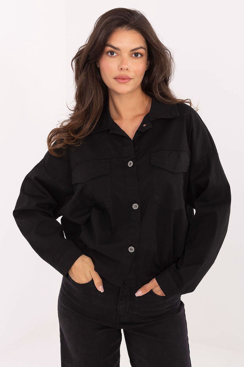  Cămaşă cu mânecă lungă model 217884 Rue Paris 