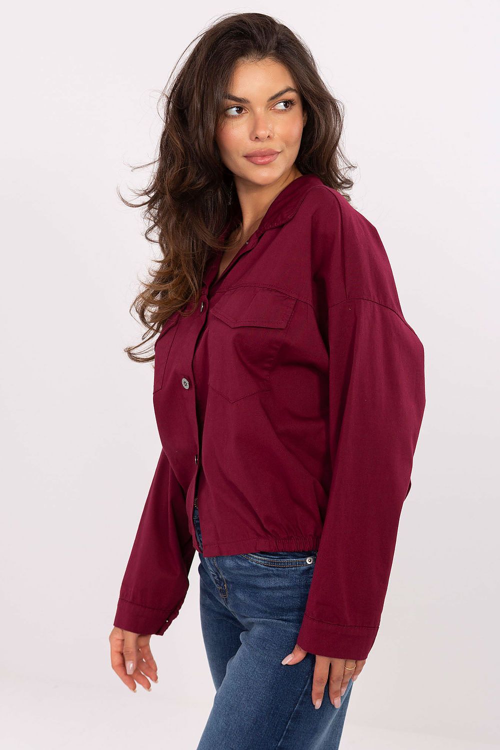  Cămaşă cu mânecă lungă model 217886 Rue Paris 
