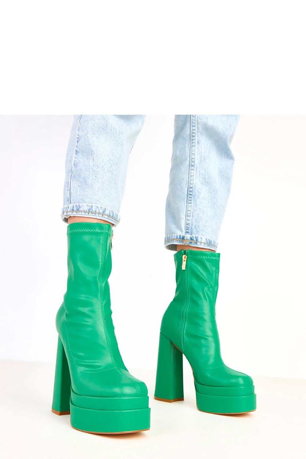  Botine cu toc model 217894 Solea 
