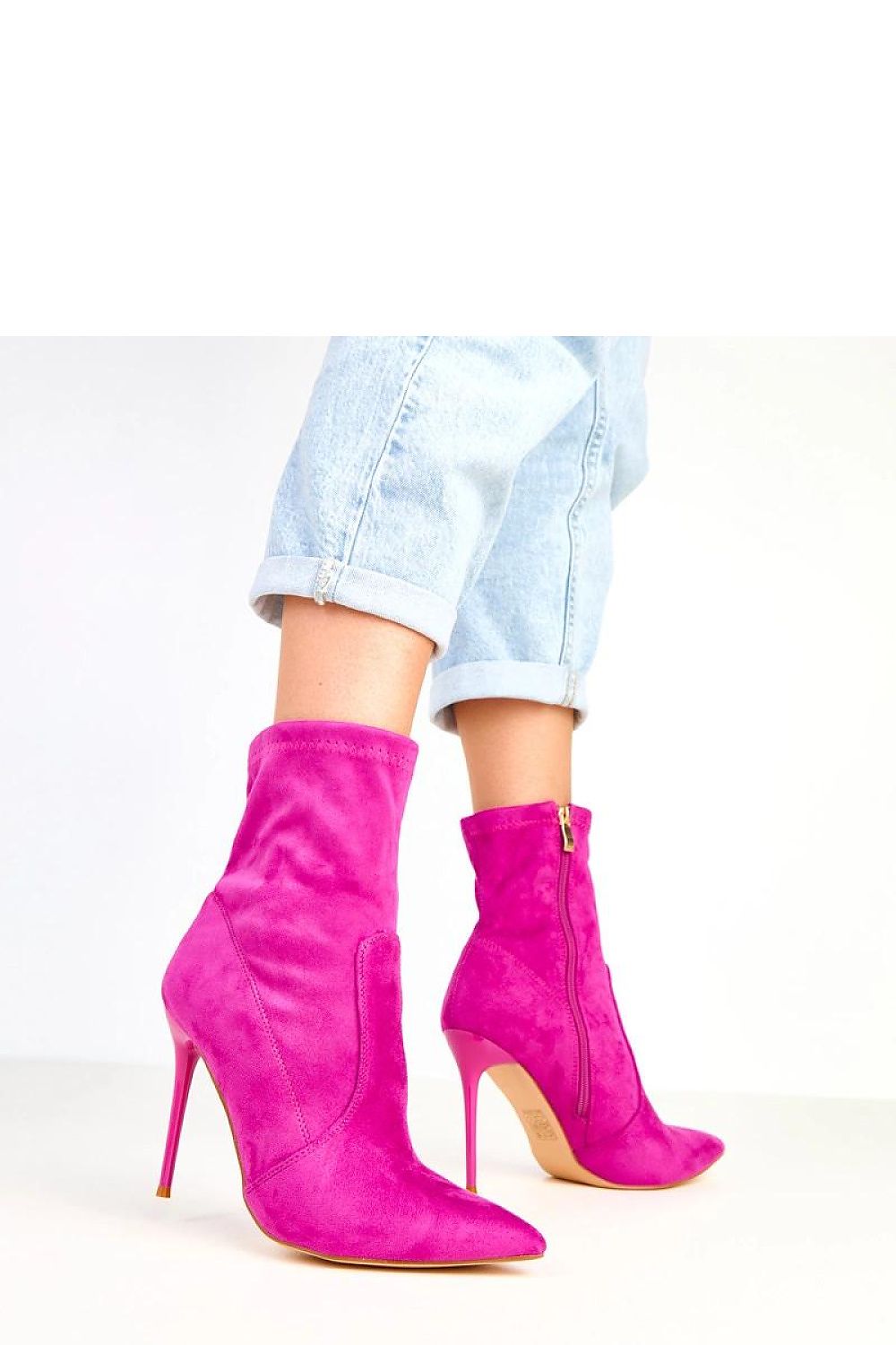  Botine cu toc model 217904 Solea 