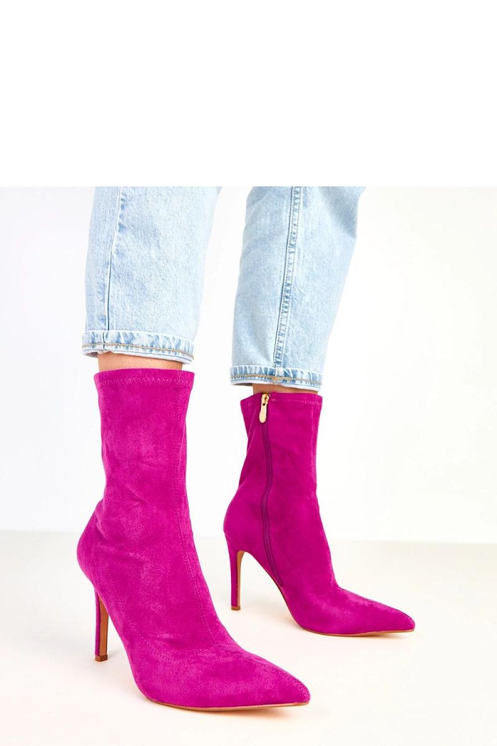  Botine cu toc model 217905 Solea 