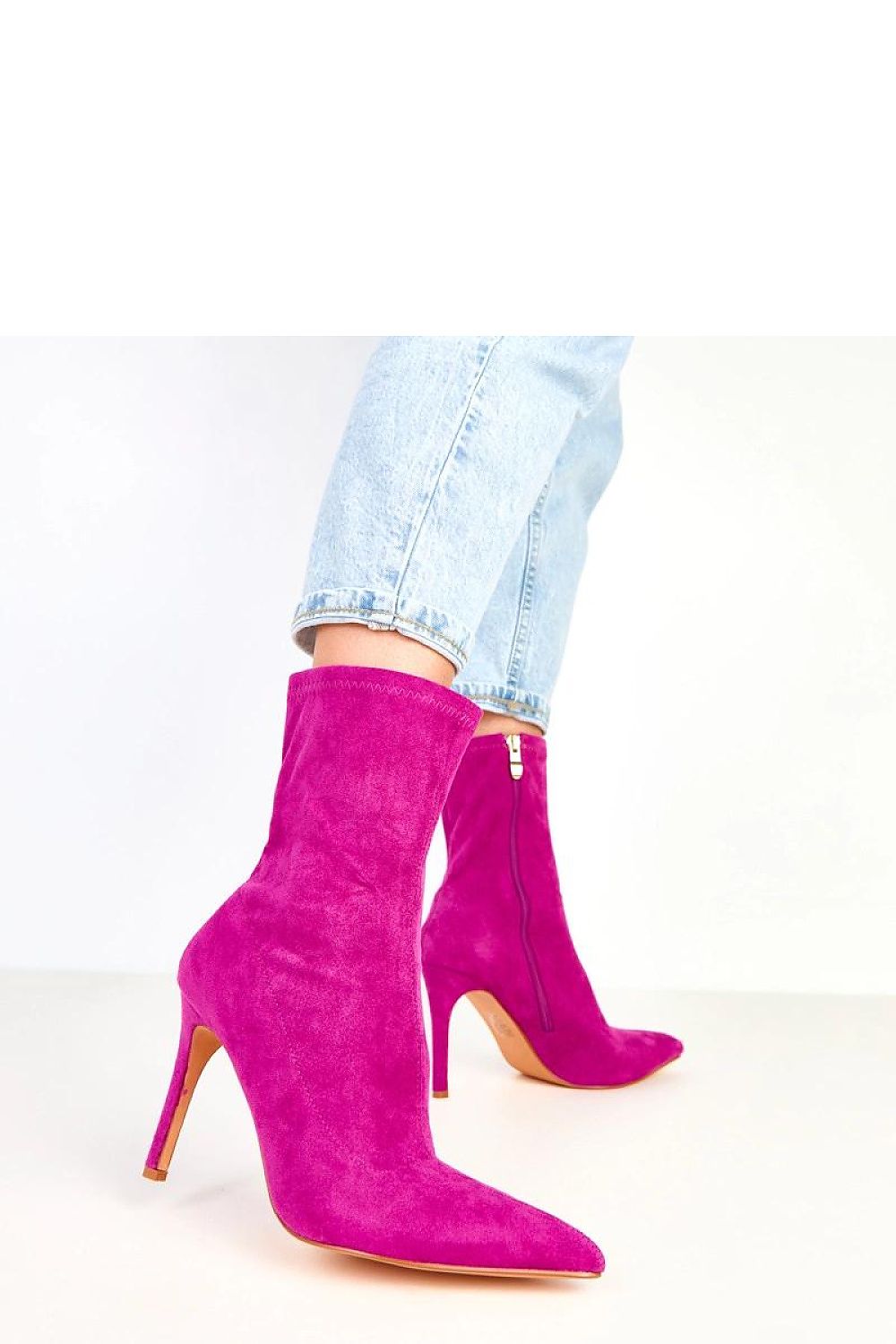  Botine cu toc model 217905 Solea 