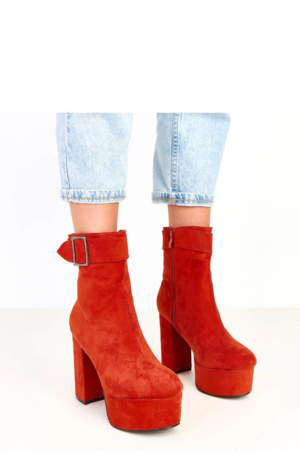  Botine cu toc model 217921 Solea 