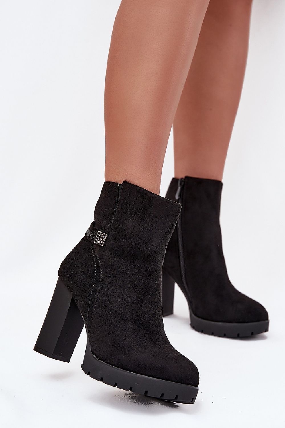  Botine cu toc model 218076 Step in style 