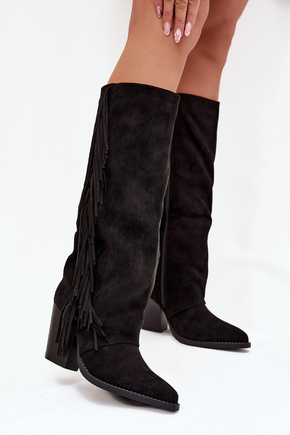  Cizme cu toc model 218092 Step in style 