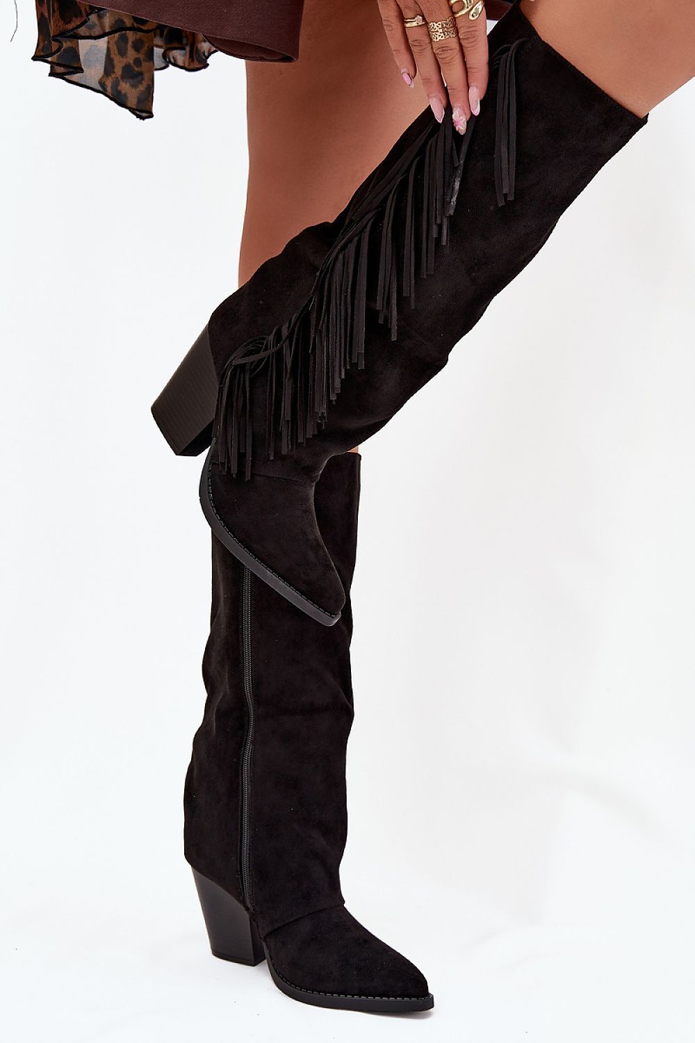  Cizme cu toc model 218092 Step in style 