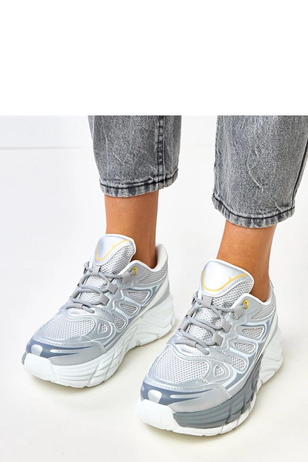  Pantofi sport pe platformă model 218129 Solea 