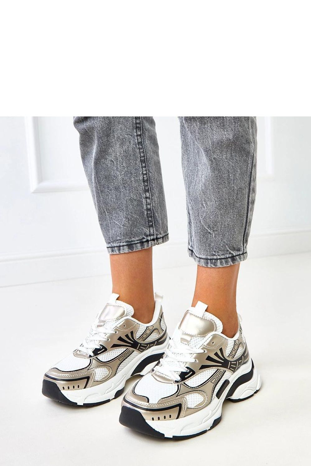  Pantofi sport pe platformă model 218141 Solea 