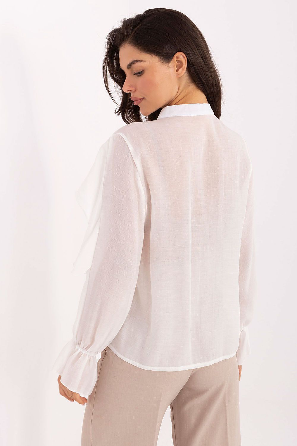  Cămaşă cu mânecă lungă model 218416 Rue Paris 