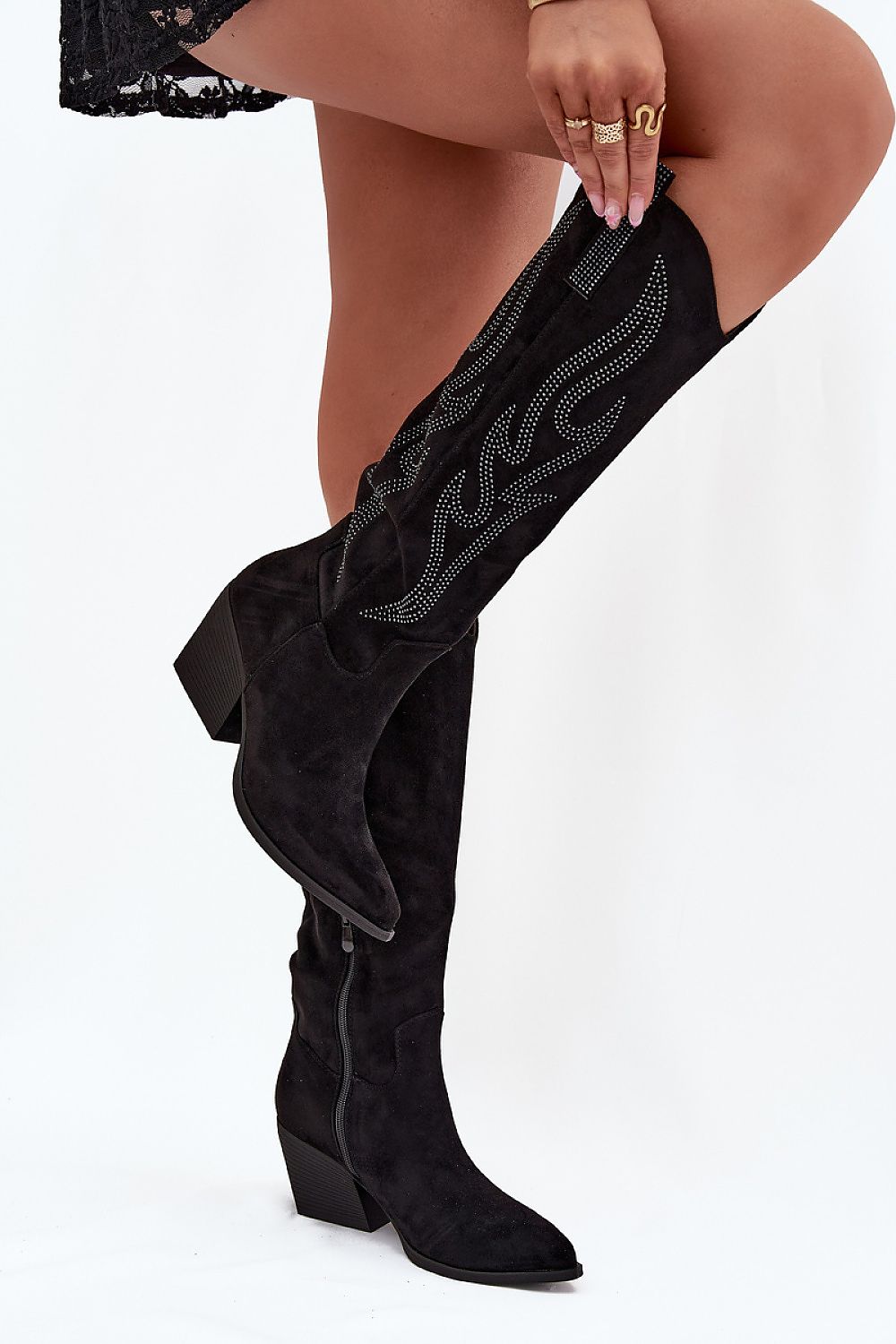  Cizme cu toc model 218491 Step in style 