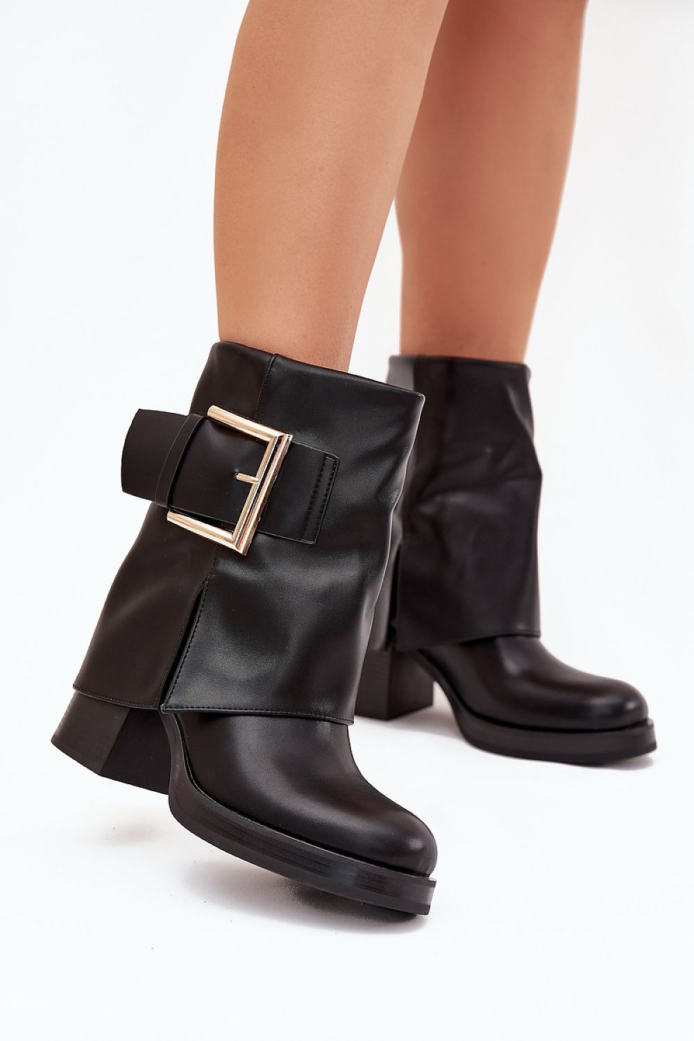  Botine cu toc model 218514 Step in style 