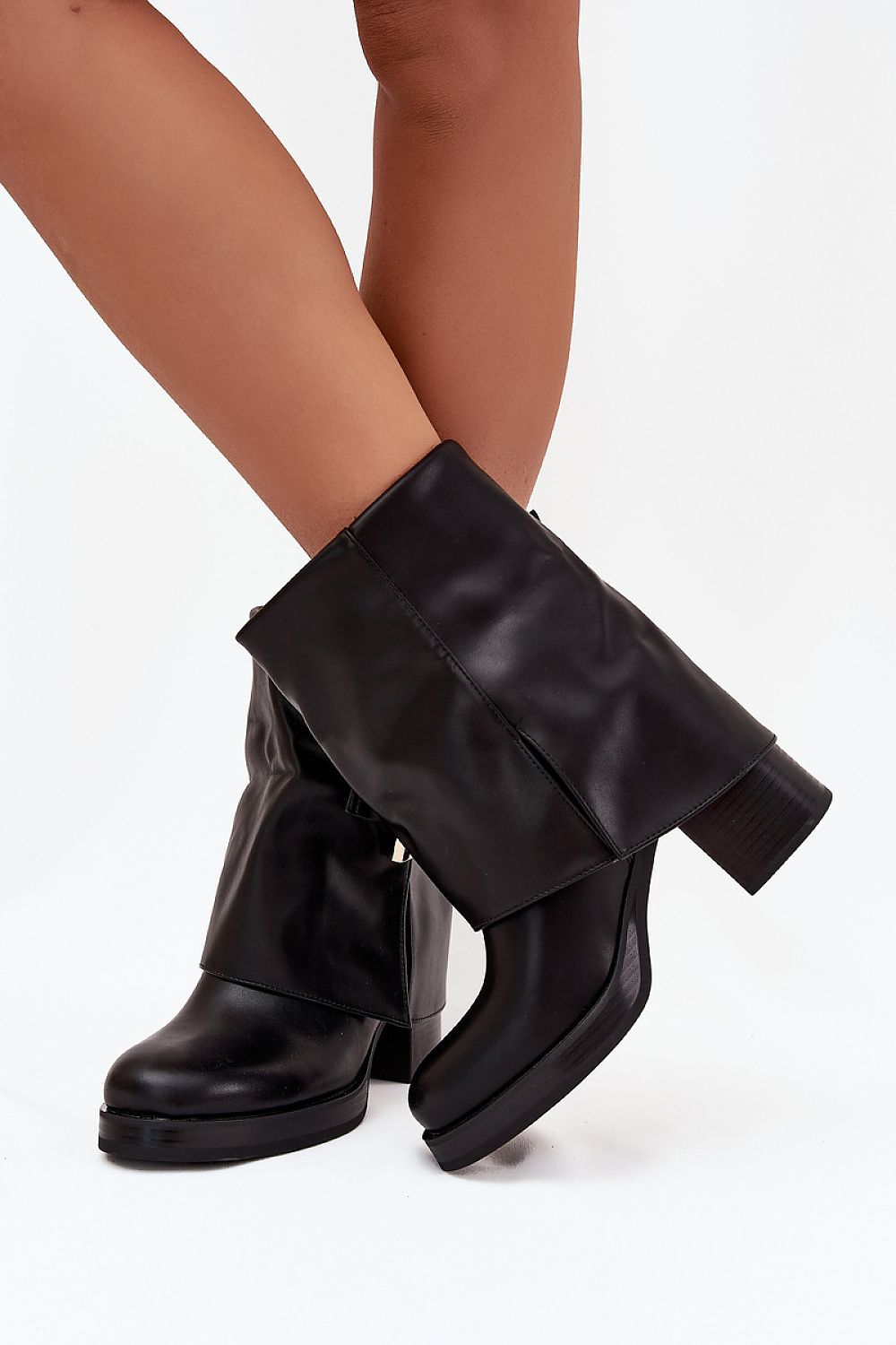  Botine cu toc model 218514 Step in style 