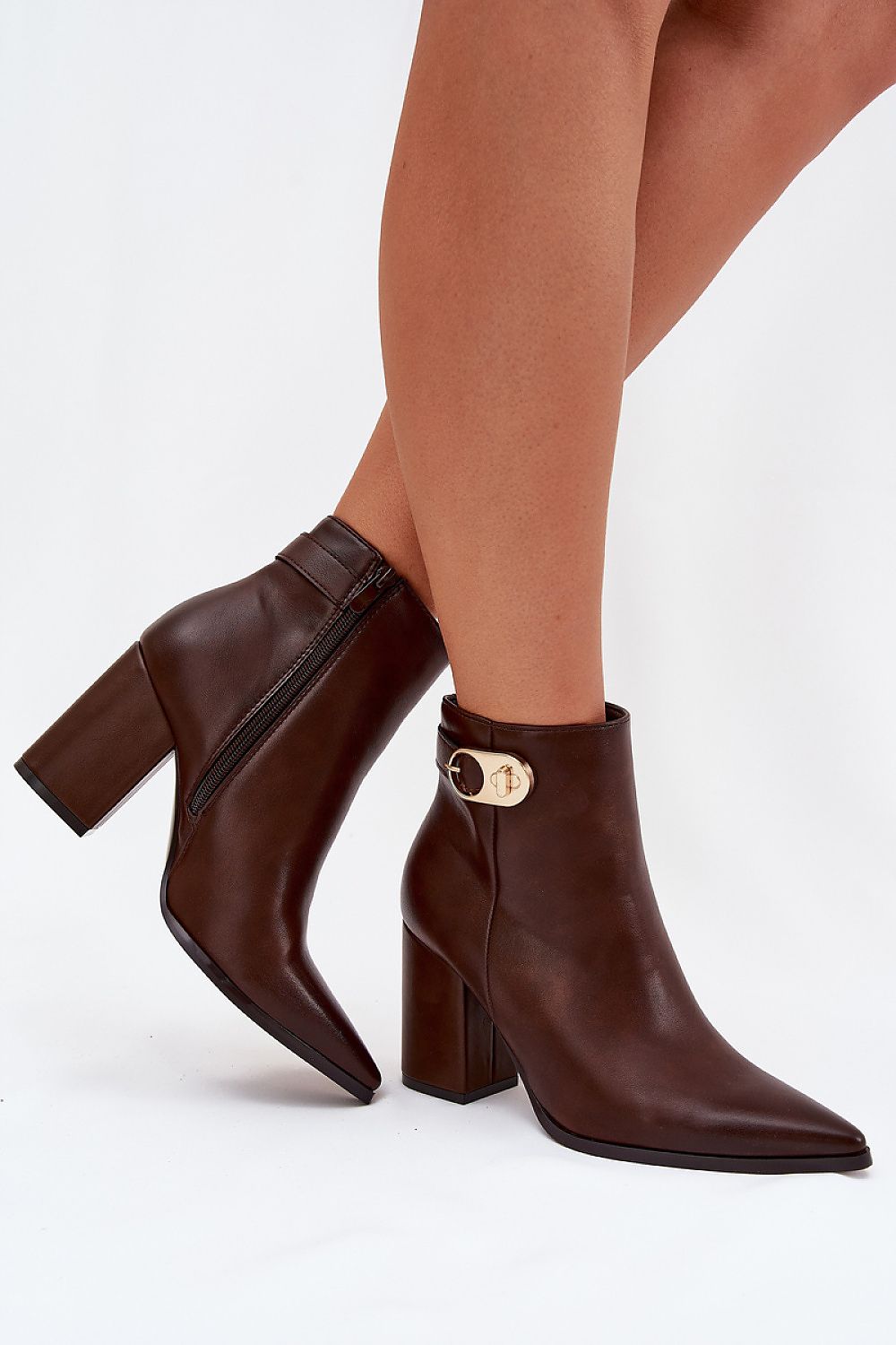  Botine cu toc model 218515 Step in style 