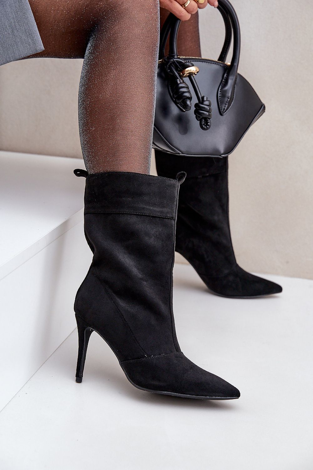  Botine cu toc model 218516 Step in style 