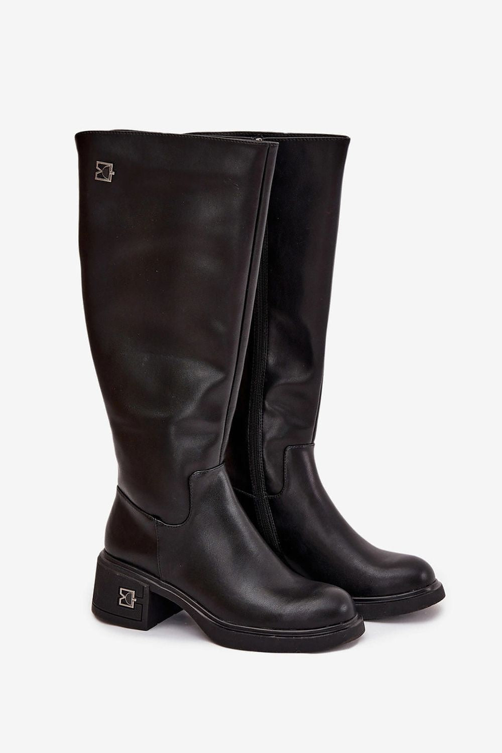  Cizme cu toc model 218479 Step in style 