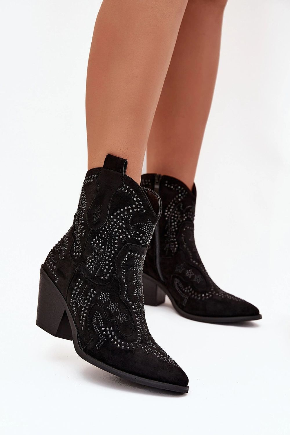  Botine cu toc model 218512 Step in style 
