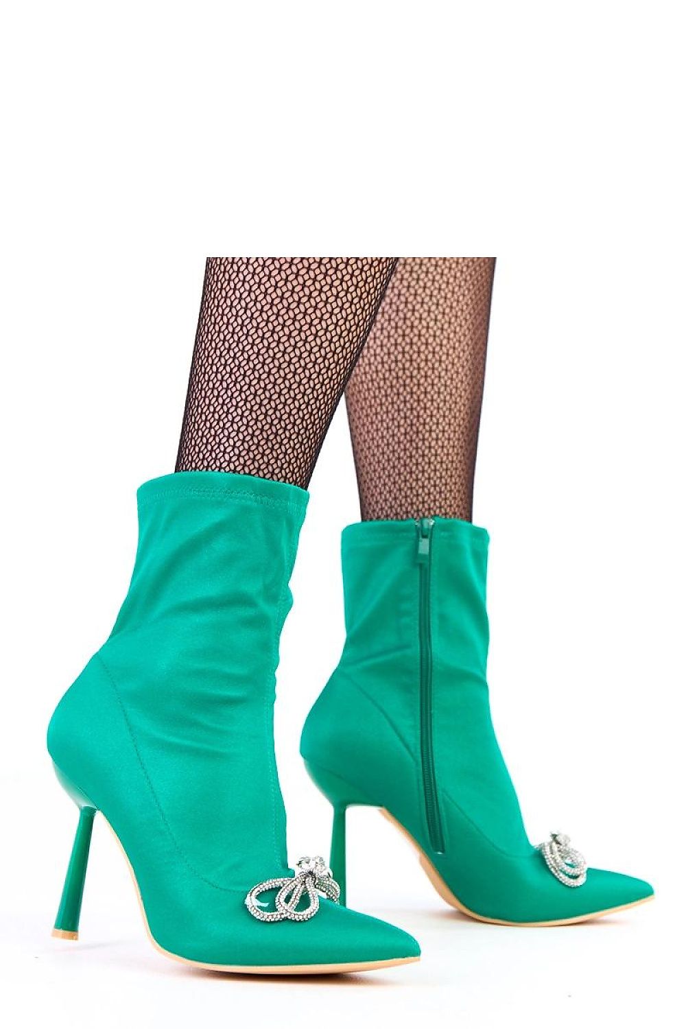  Botine cu toc model 218551 Solea 