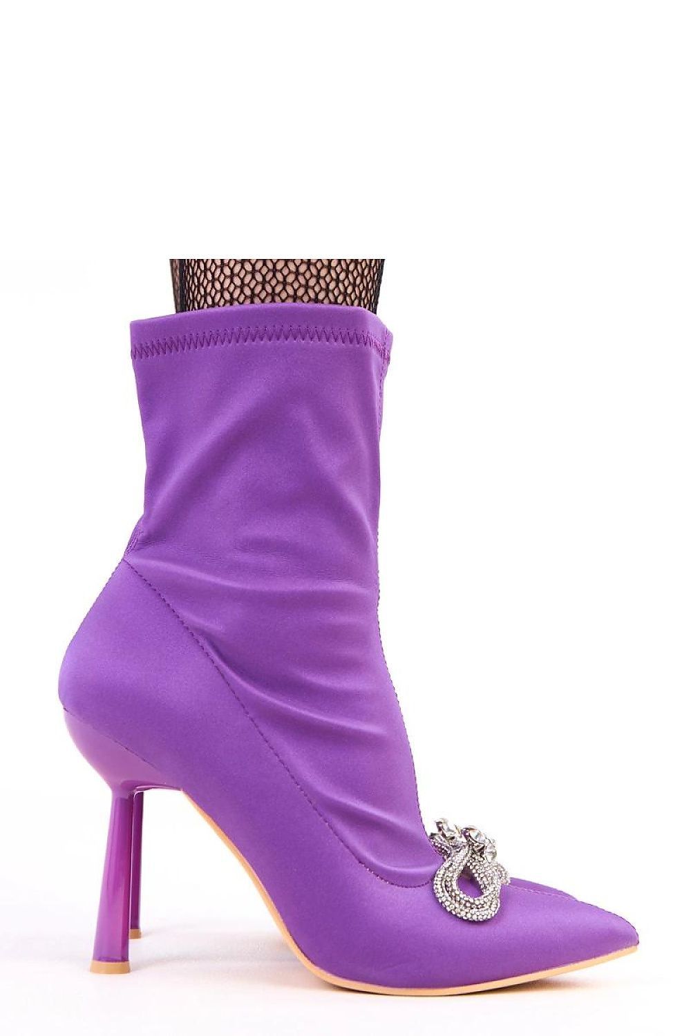  Botine cu toc model 218552 Solea 