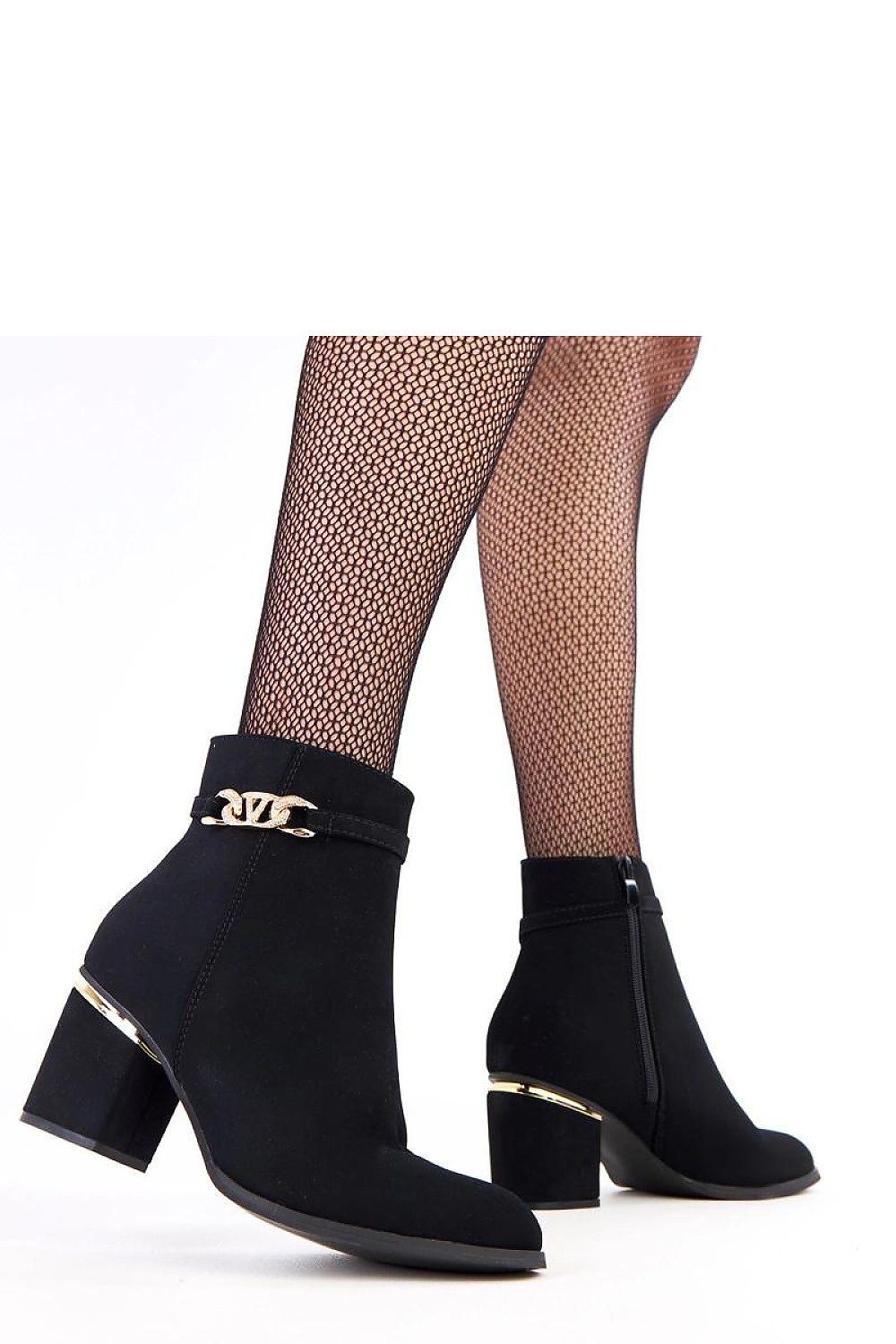  Botine cu toc model 218555 Solea 