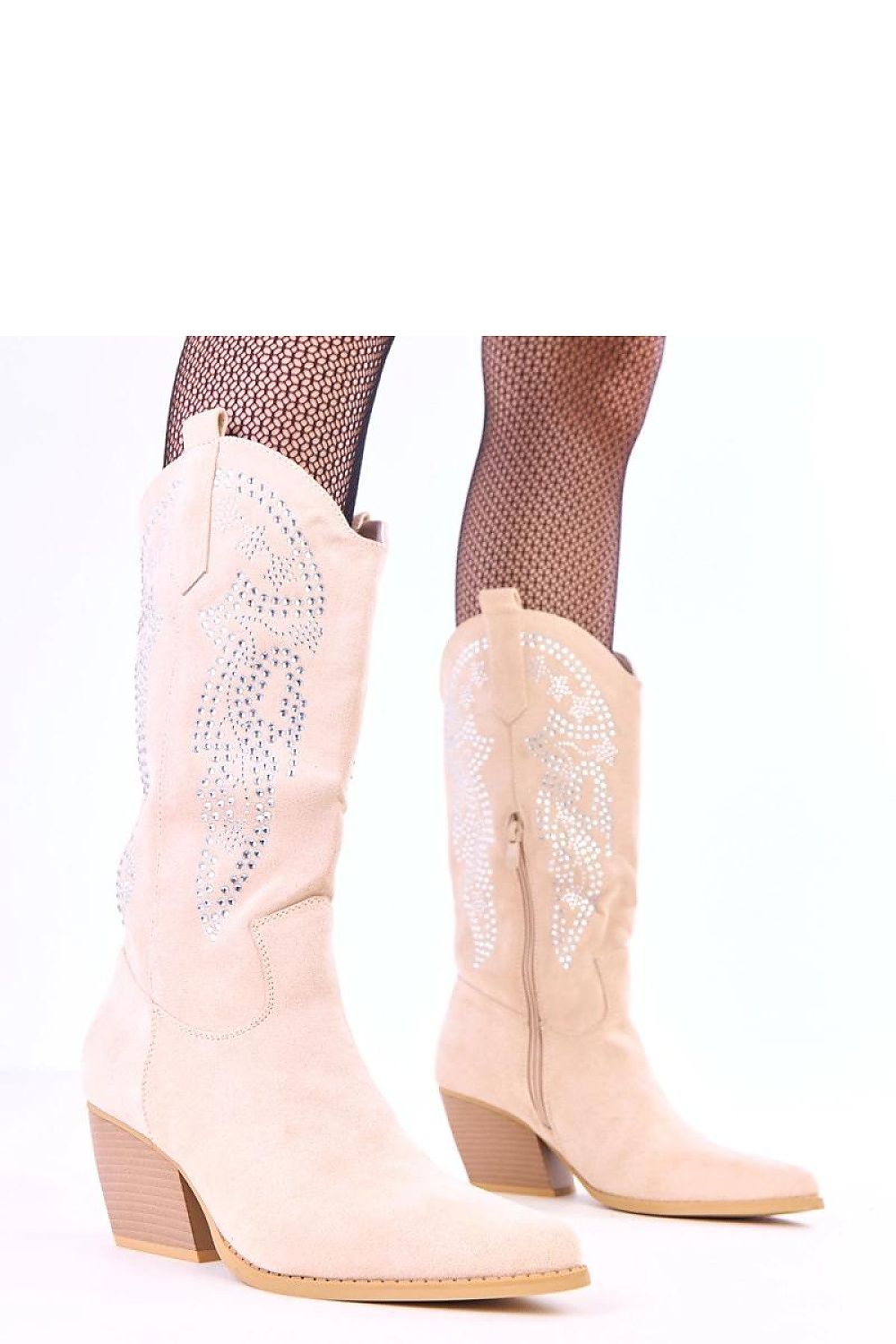  Cizme cu toc model 218563 Solea 