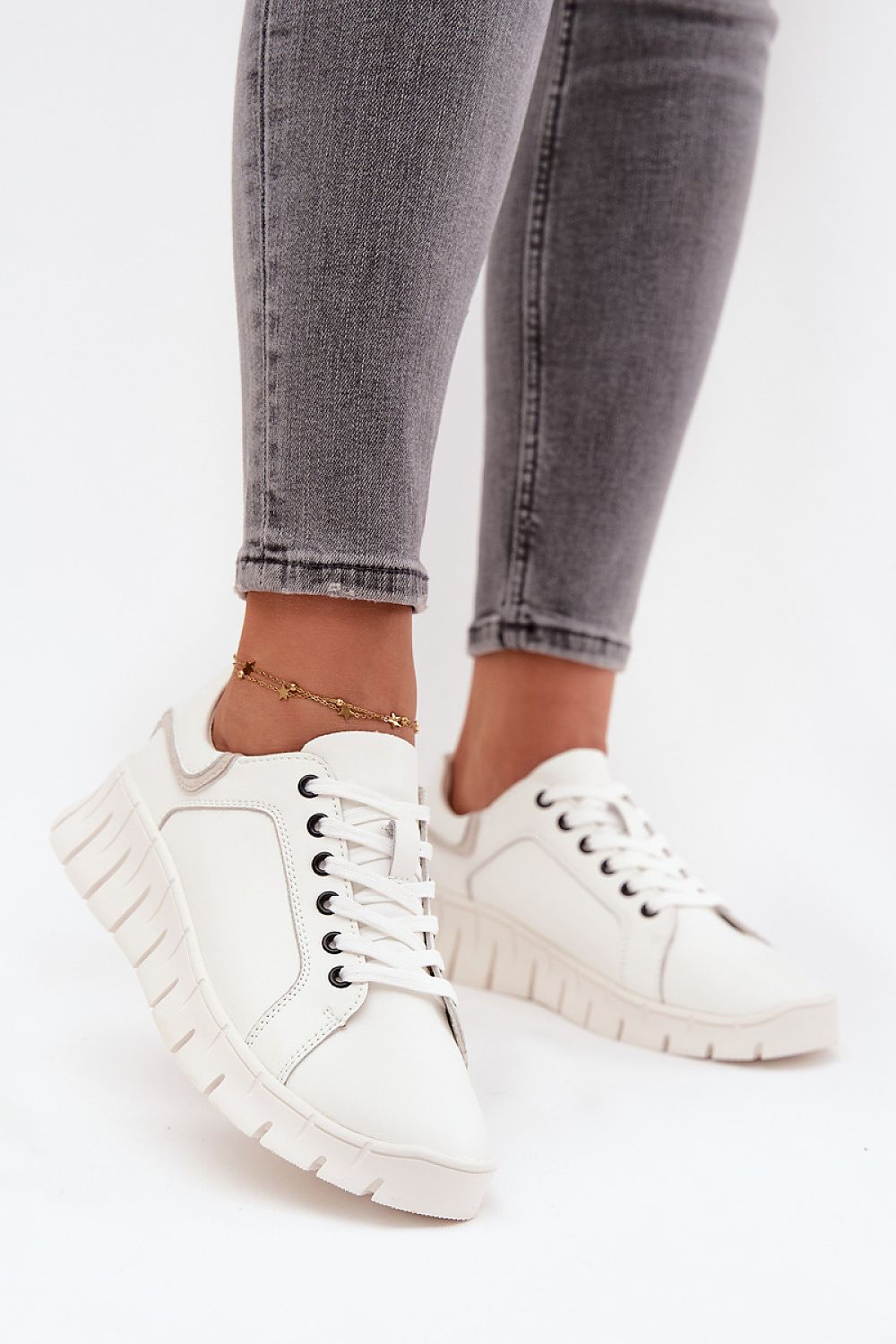  Pantofi cu talpă tip pană model 218700 Step in style 