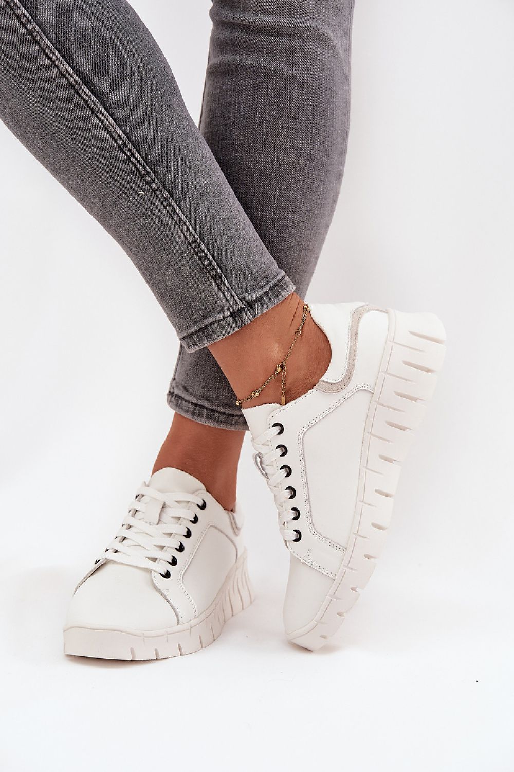  Pantofi cu talpă tip pană model 218700 Step in style 