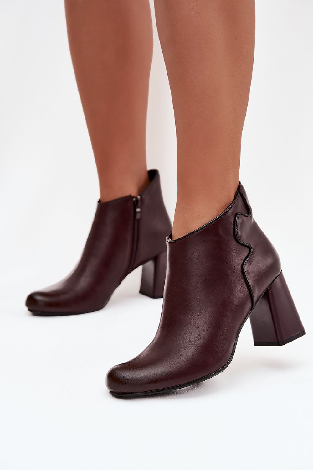  Botine cu toc model 218707 Step in style 