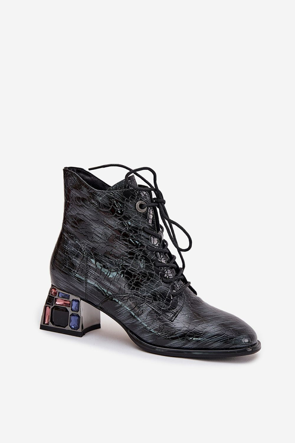  Botine cu toc model 218722 Step in style 