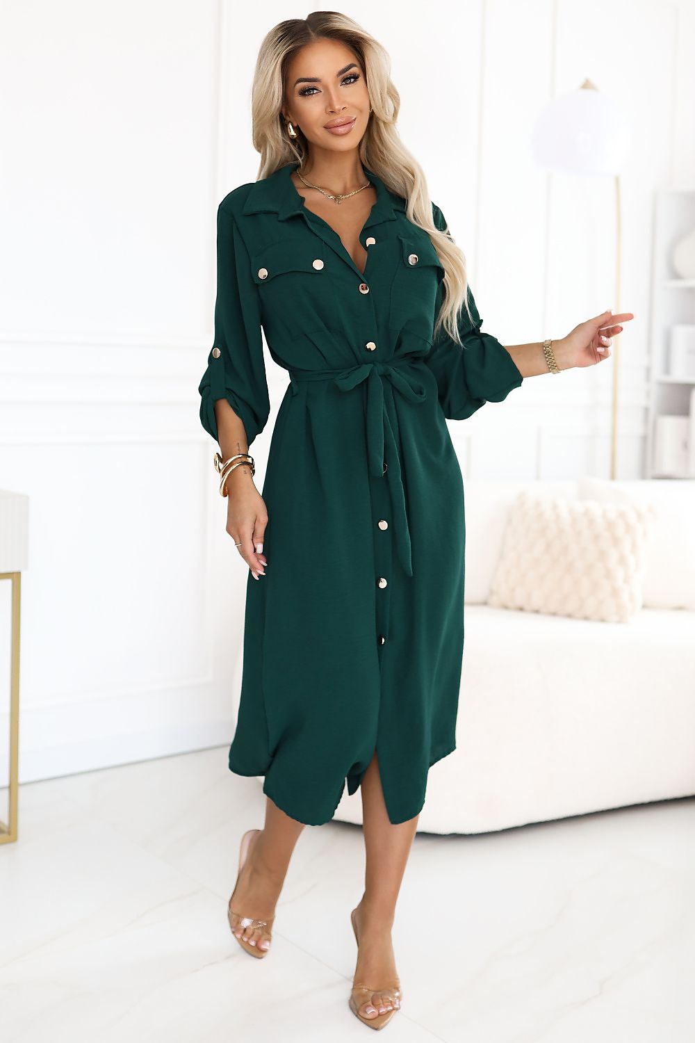  Rochie de zi model 218789 Numoco 