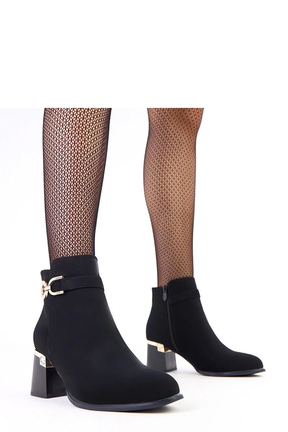  Botine cu toc model 218813 Solea 