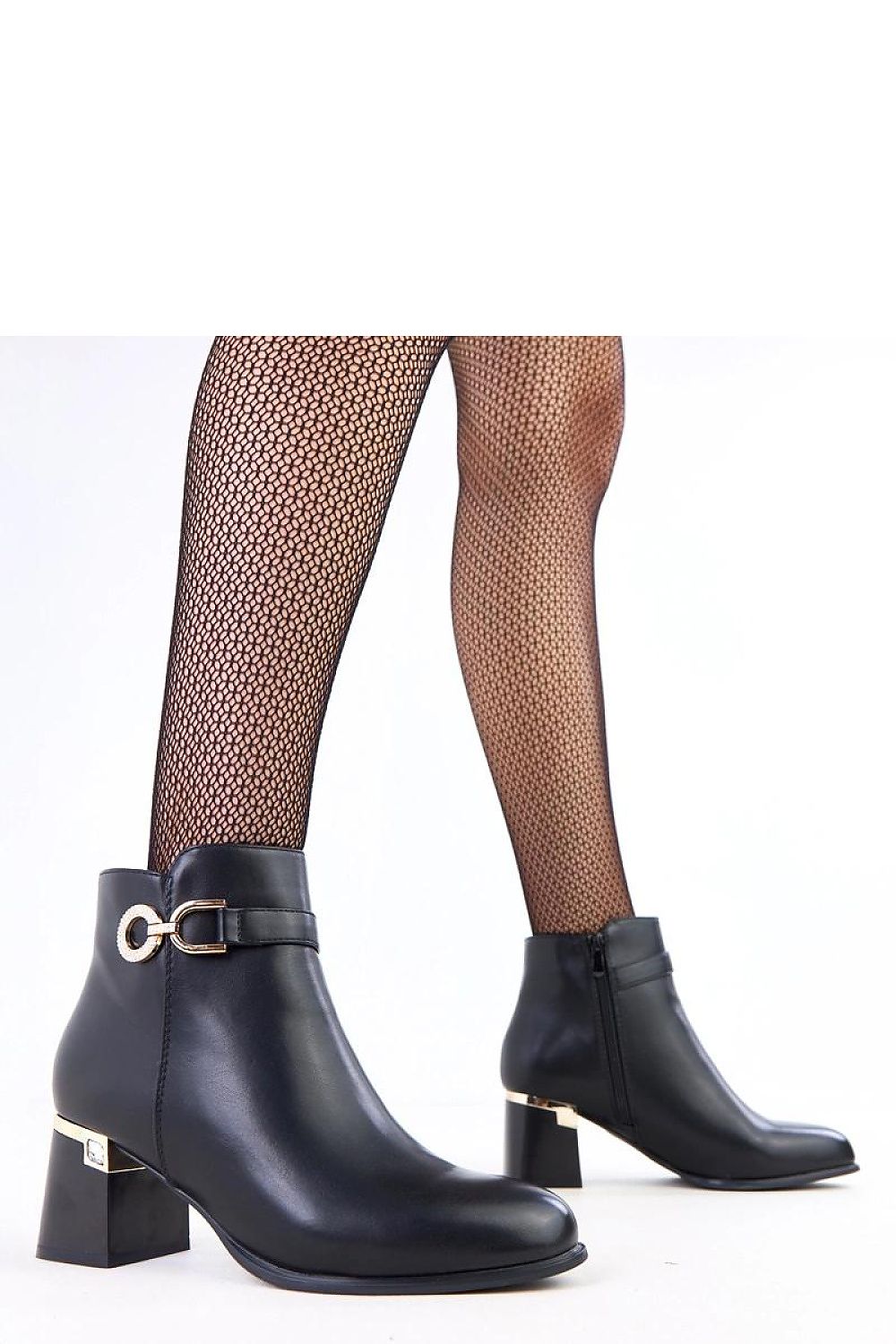  Botine cu toc model 218814 Solea 