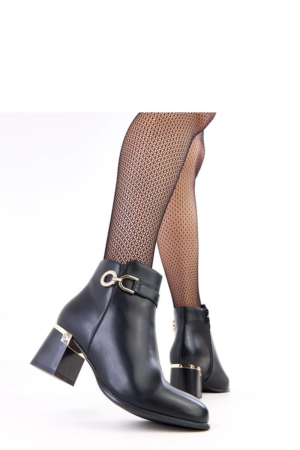  Botine cu toc model 218814 Solea 