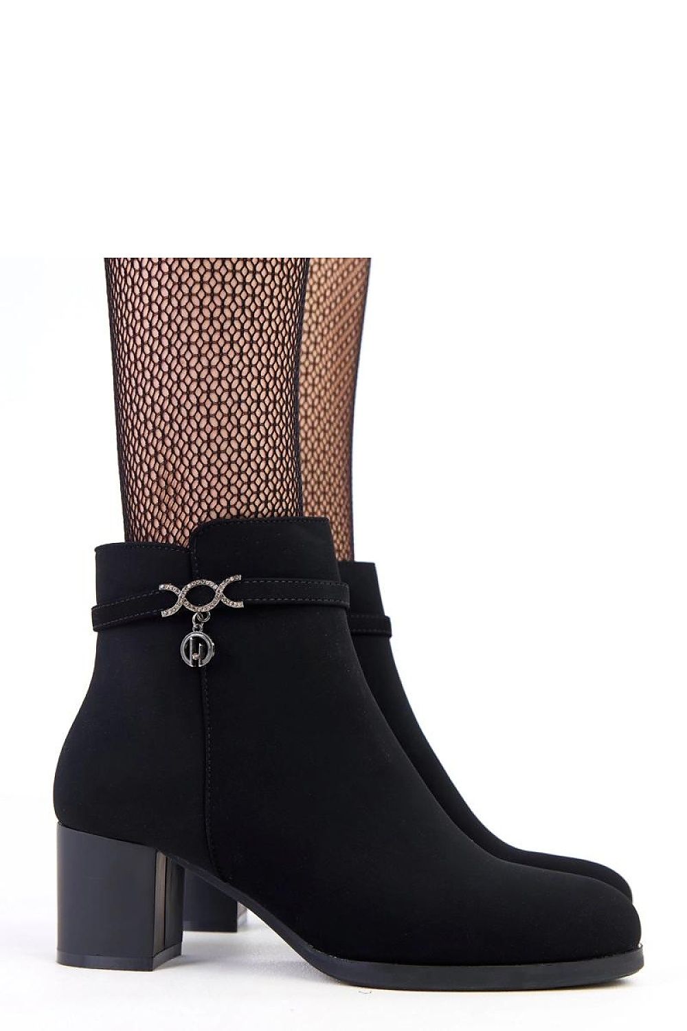  Botine cu toc model 218815 Solea 