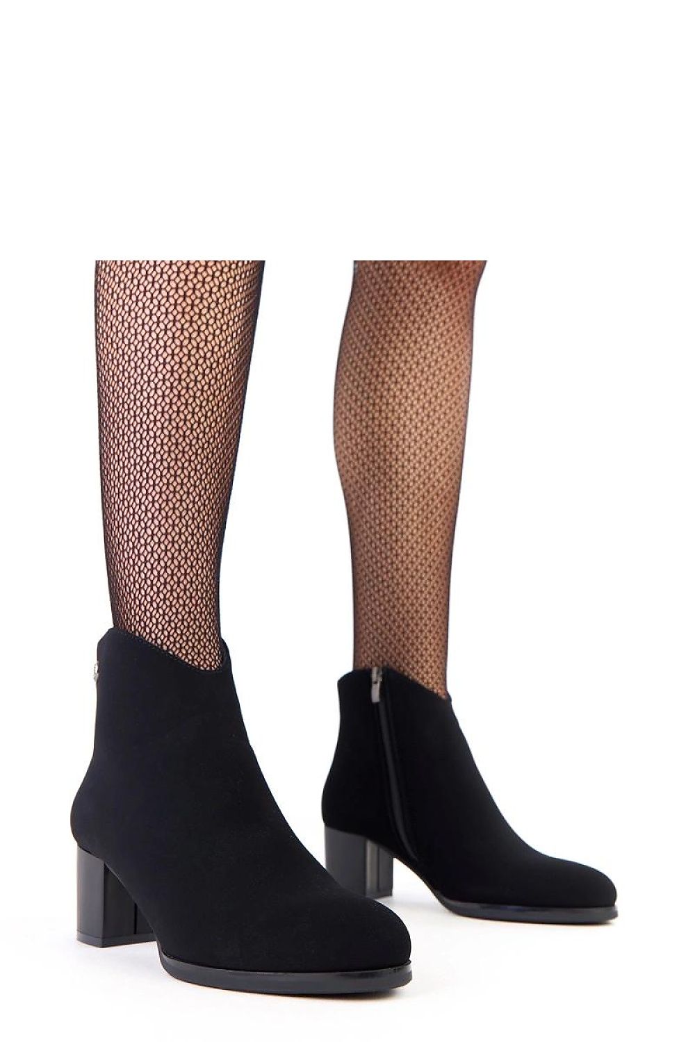  Botine cu toc model 218816 Solea 