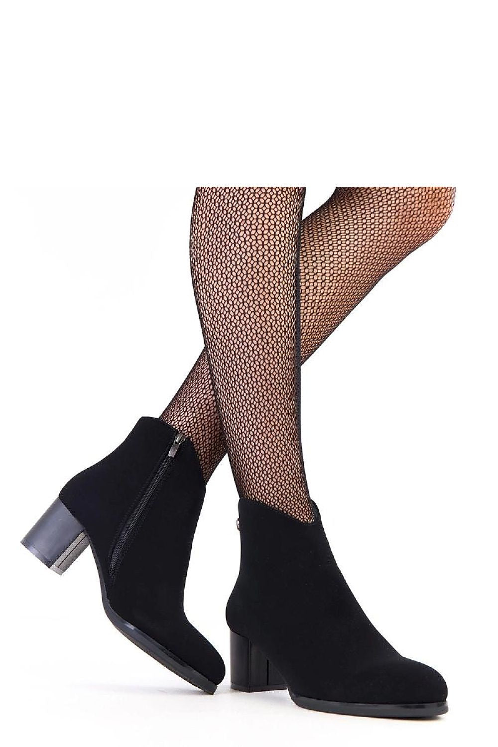  Botine cu toc model 218816 Solea 