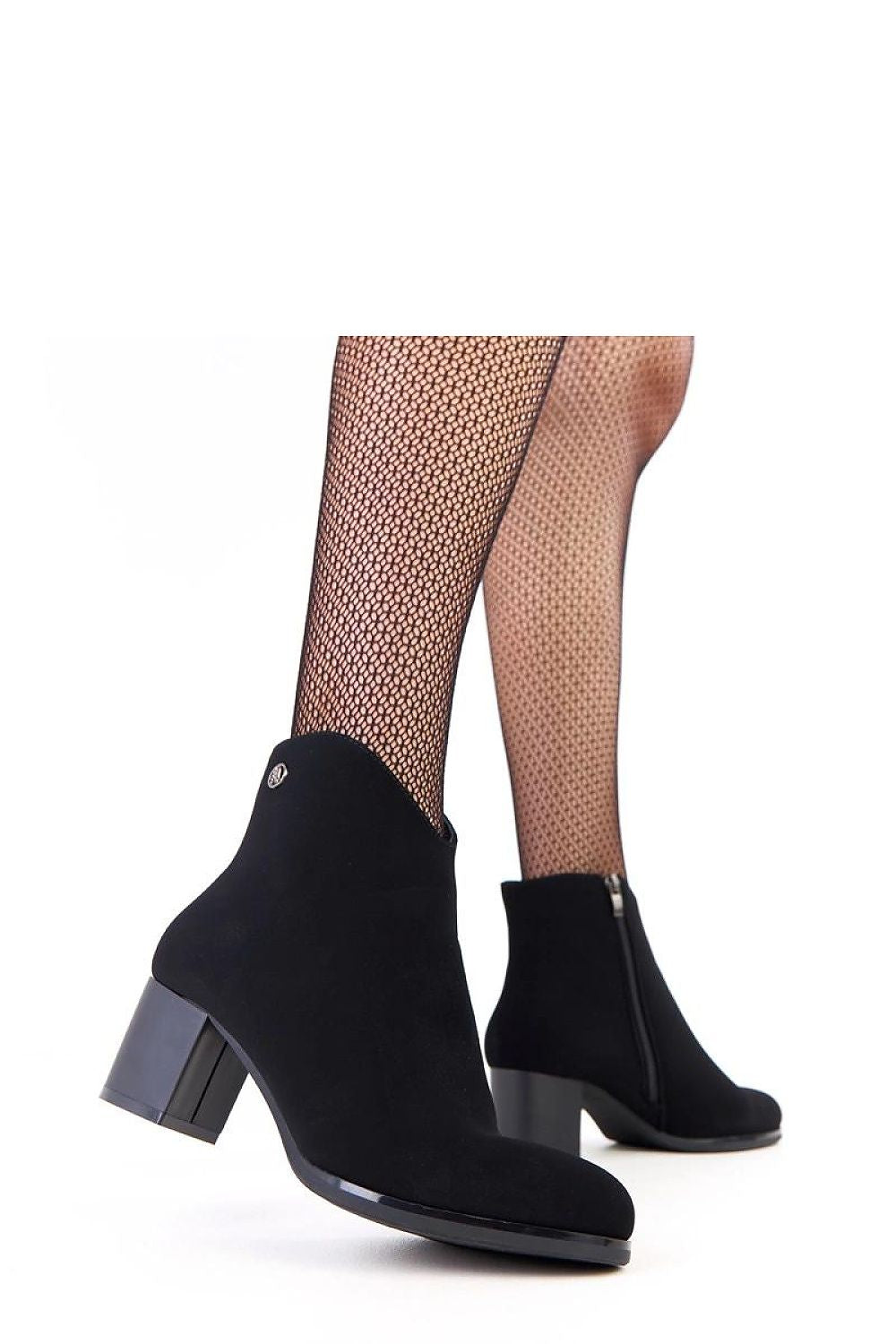  Botine cu toc model 218816 Solea 