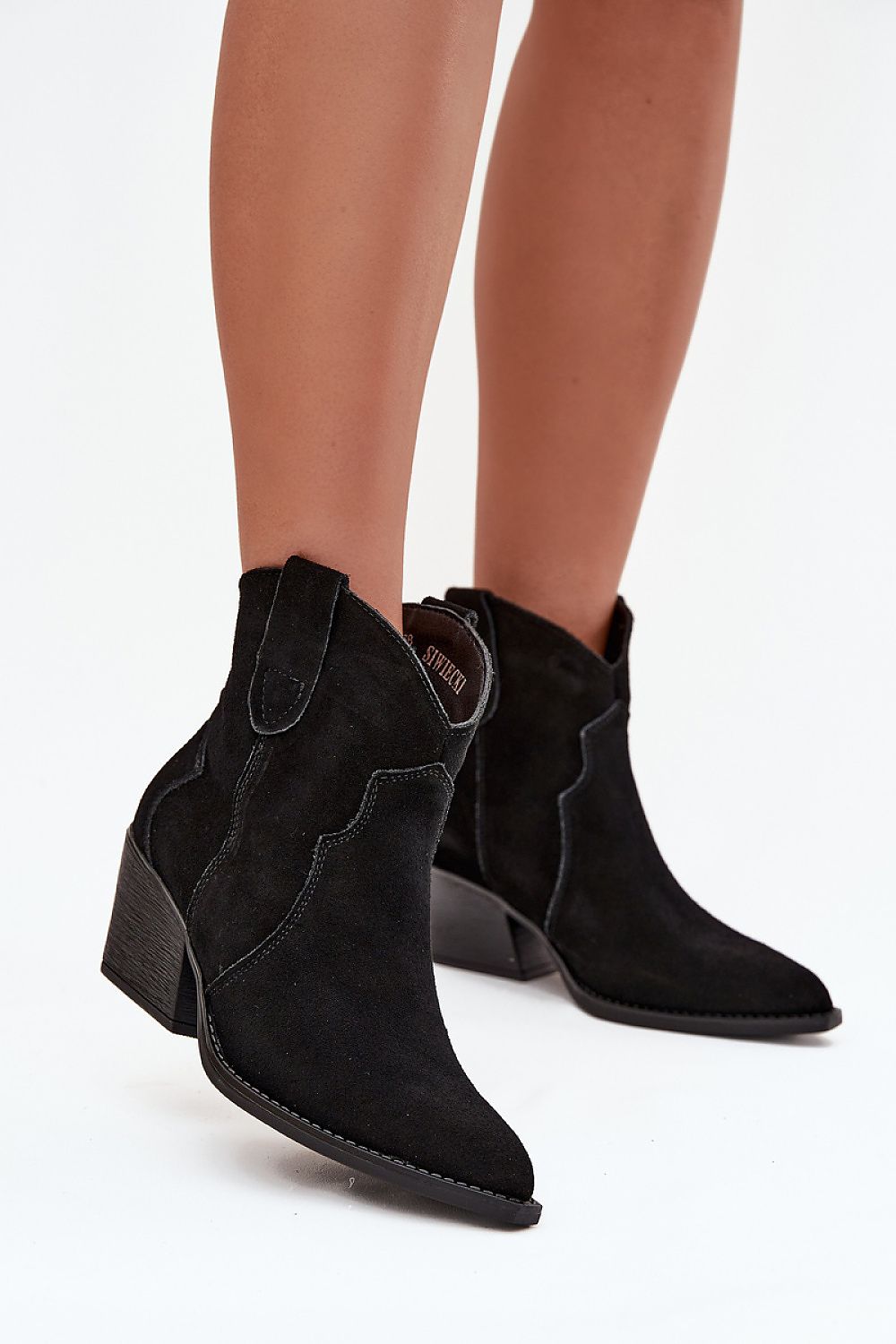  Botine cu toc model 219125 Step in style 