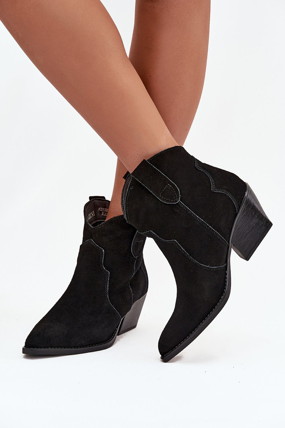  Botine cu toc model 219125 Step in style 