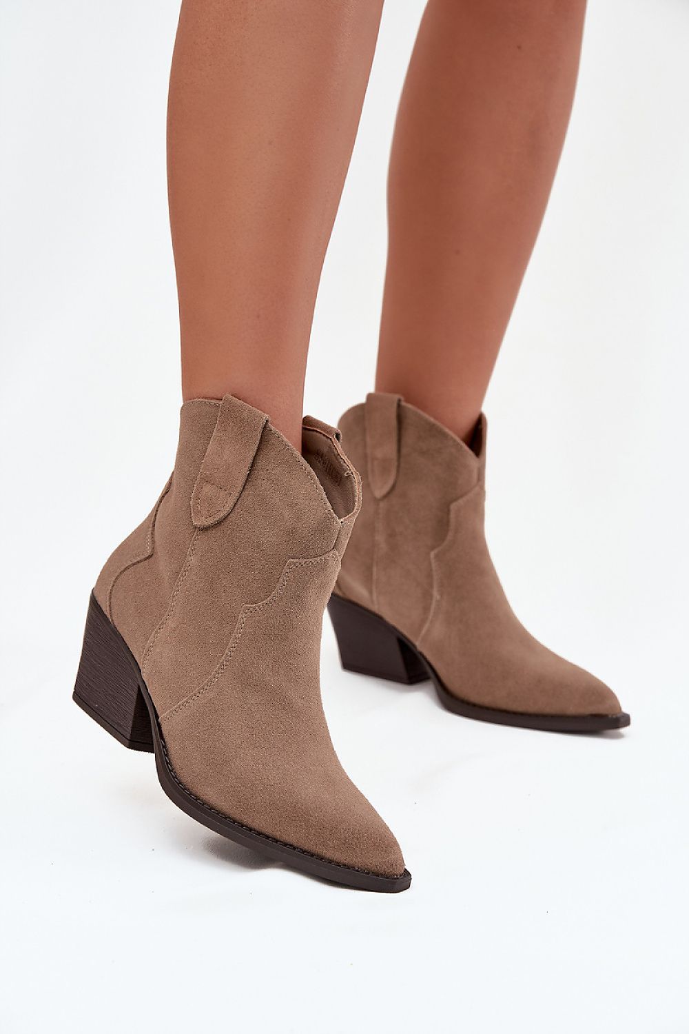  Botine cu toc model 219127 Step in style 