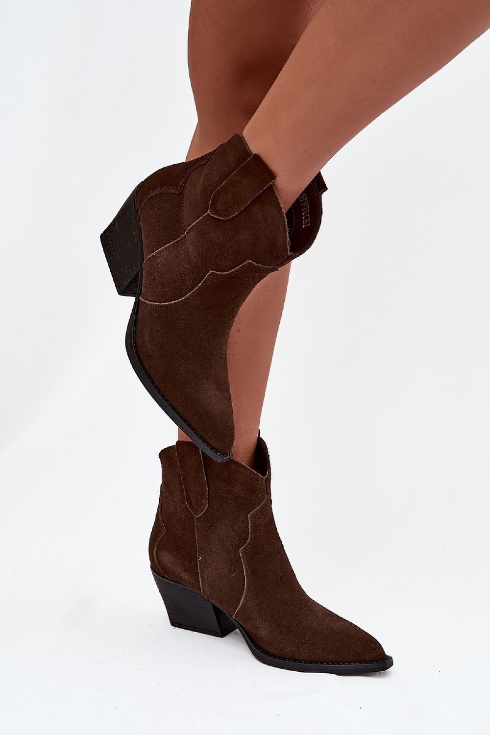  Botine cu toc model 219128 Step in style 