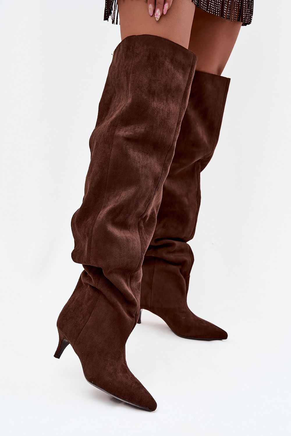  Cizme cu toc model 219135 Step in style 