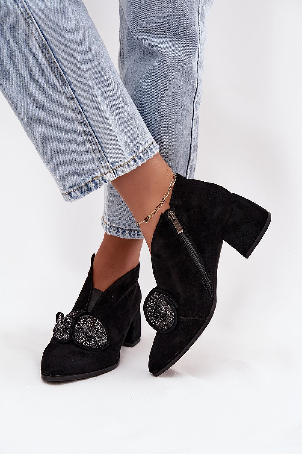  Botine cu toc model 219245 Step in style 